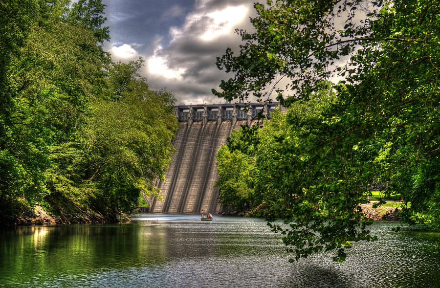 Hiwassee Dam Photograph by Greg and Chrystal Mimbs