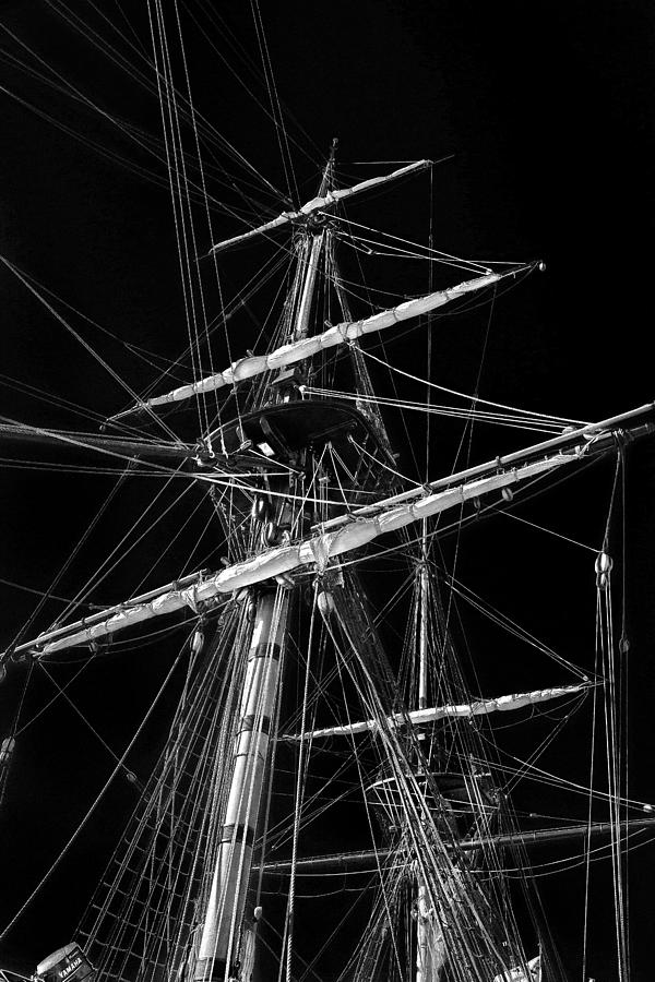 Hmb Endeavour Photograph - HMB Endeavour Sails by Miroslava Jurcik