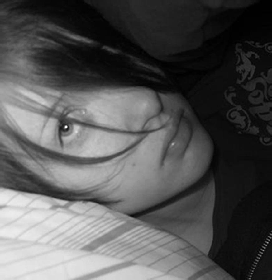 Black And White Photograph - Hmmm So Bored by Nila Jane Autry