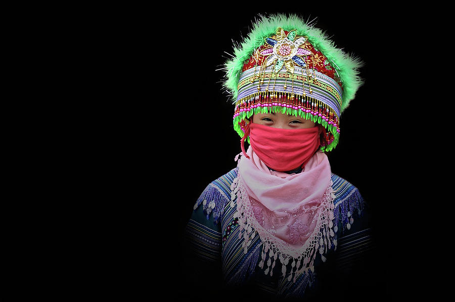 Hmong girl... Photograph by John Moulds
