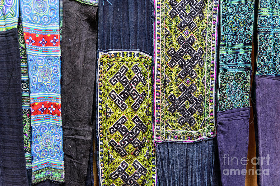 Hmong Weaving 1 Photograph by Werner Padarin