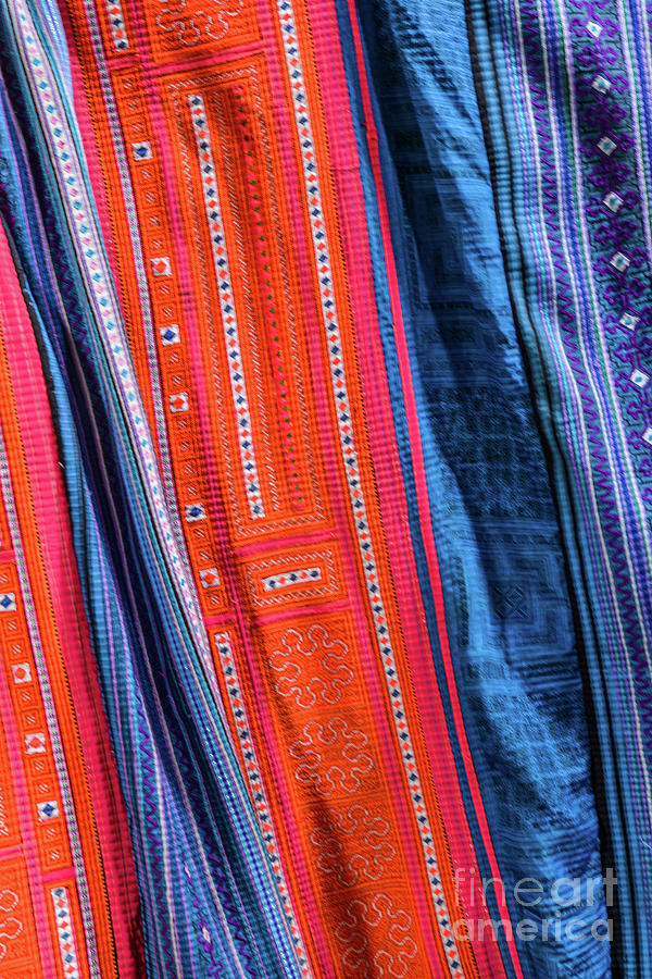 Hmong Weaving 3 Photograph by Werner Padarin