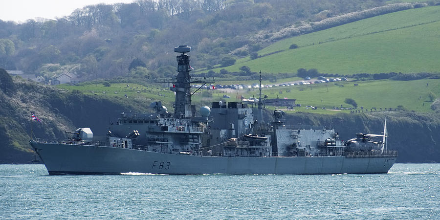 HMS St Albans Photograph by Chris Day