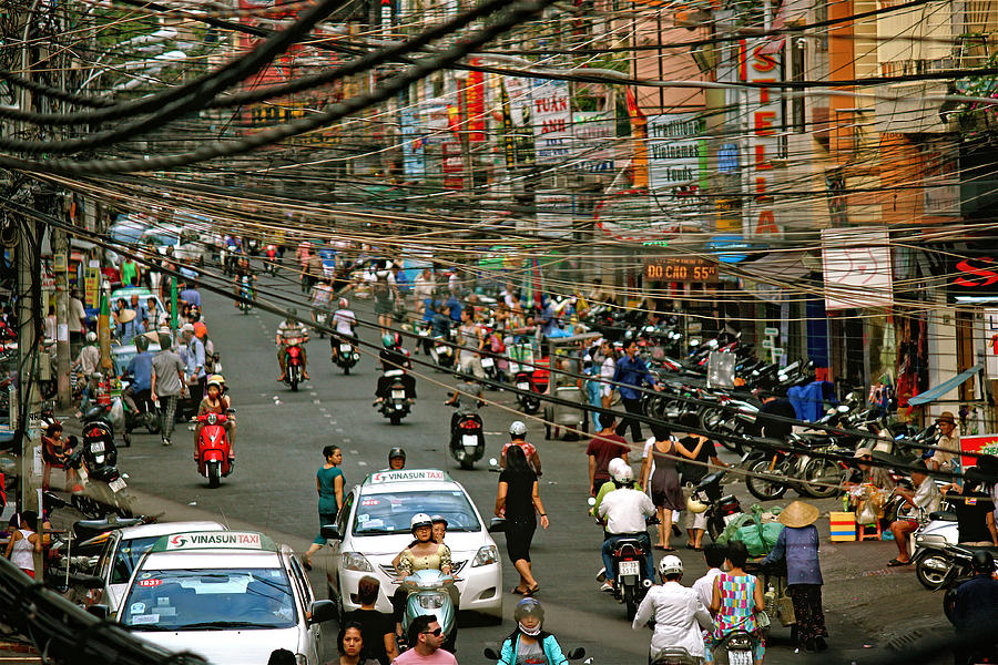 Ho Chi Minh City Photograph - Ho Chi Minh City Vietnam by Jamie Cain