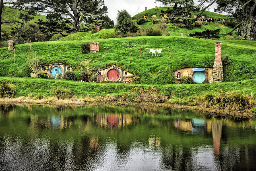 Hobbit by the Lake Photograph by Richard Gehlbach