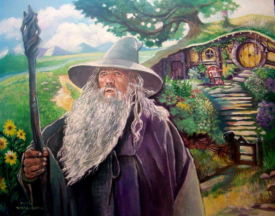 Hobbit Painting by Paul Weerasekera