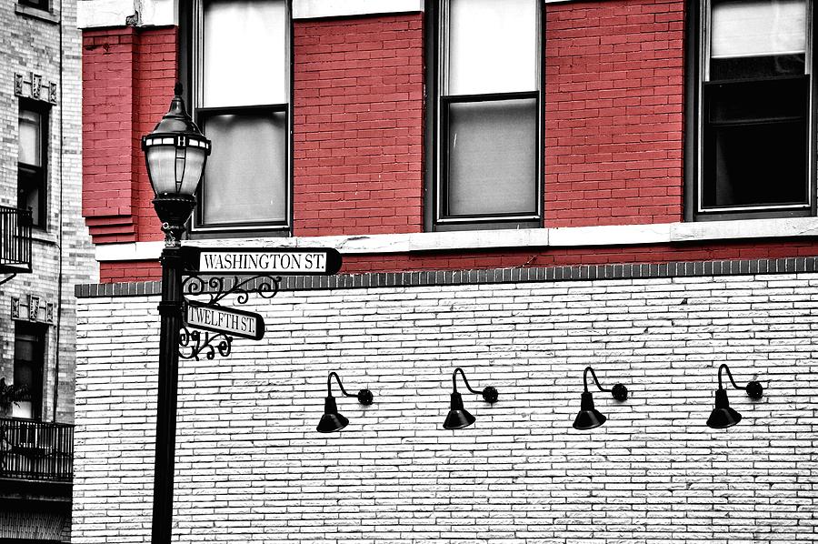 Brick Photograph - Hoboken Lights by JAMART Photography