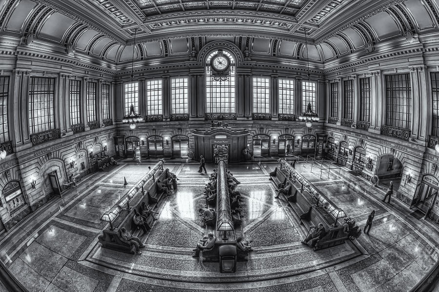 Hoboken Terminal Main Waiting Room II Photograph by Clarence Holmes