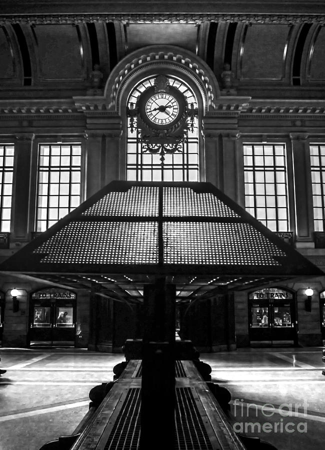 Hoboken Terminal Waiting Space Photograph by James Aiken