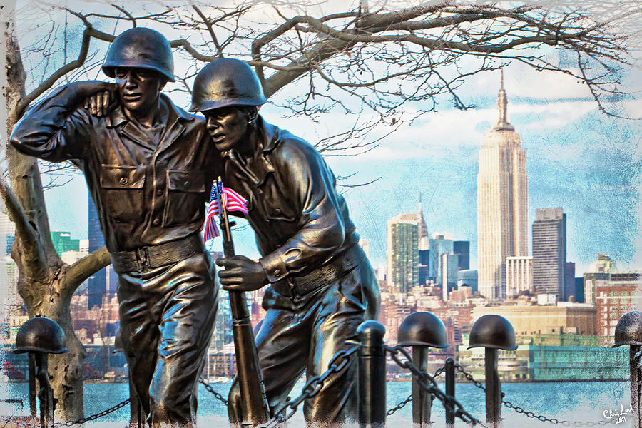 Hoboken War Memorial Photograph by Chris Lord