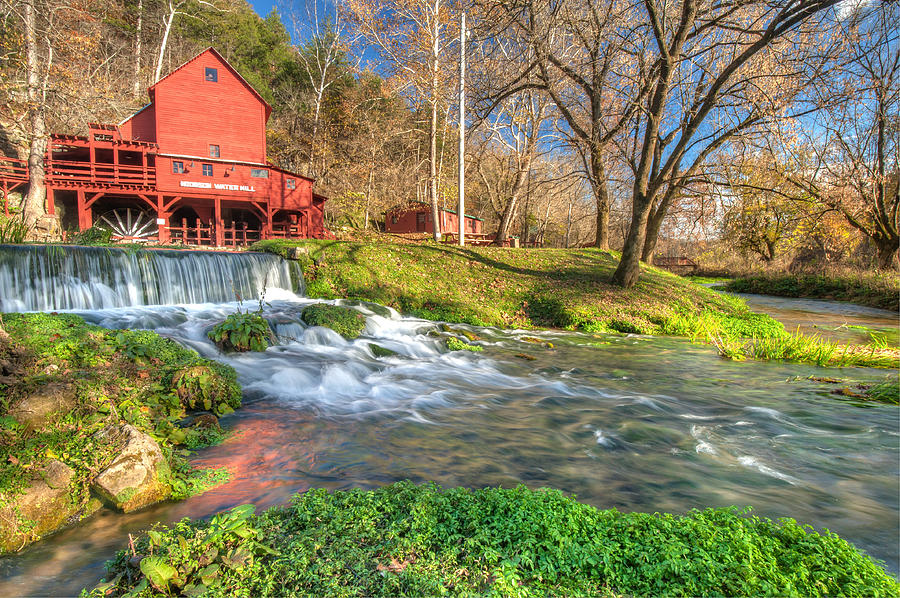 Hodgson Mill Landscape - Missouri Photograph by Gregory Ballos - Pixels