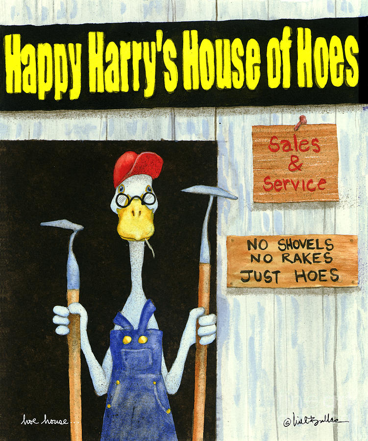 Hoe House... Painting by Will Bullas