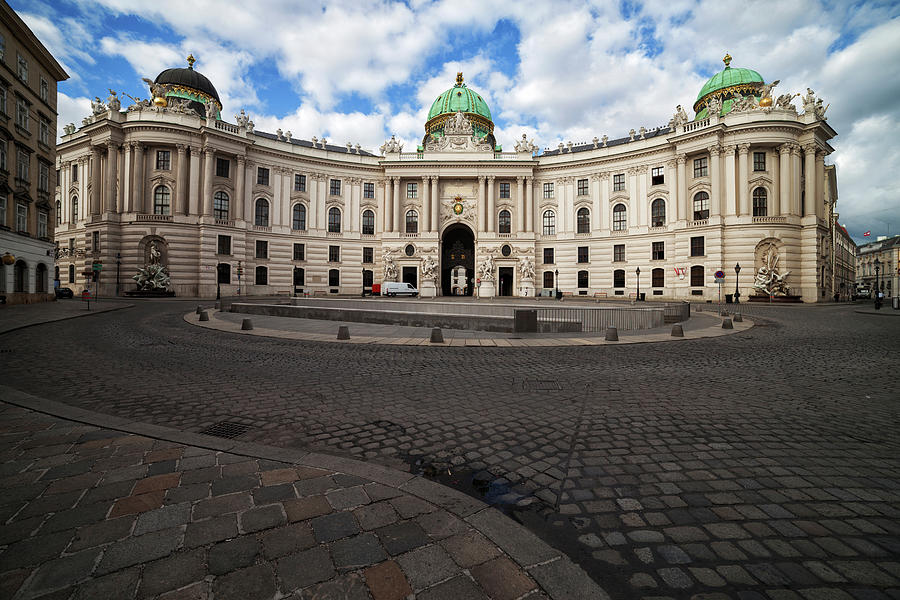 Hofburg Palace and Michaelerplatz in Vienna Photograph by Artur Bogacki