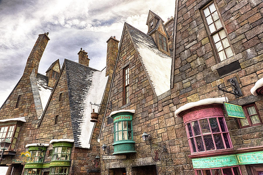 Hogsmead Storefronts Photograph by Jim Thompson