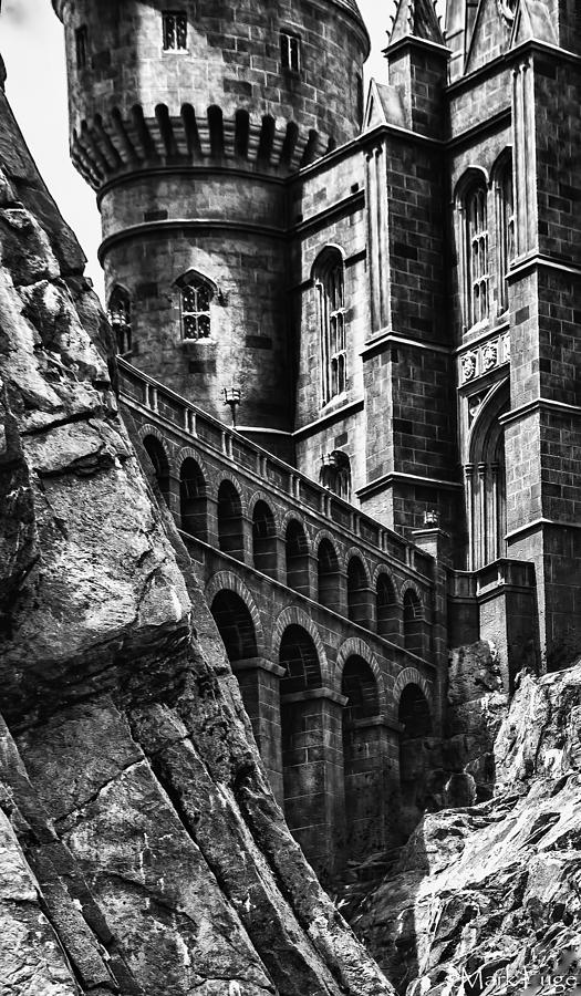 Orlando Photograph - Hogwarts Castle Grounds - Bridge by Mark Fuge