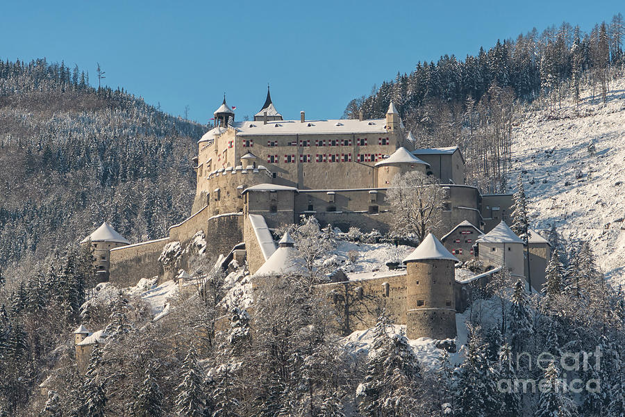 Hohenwerfen Castle, Austria Photograph by Ivan Batinic