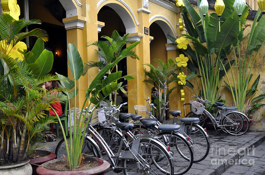 Hoi An Bicycles Photograph by Andrew Dinh