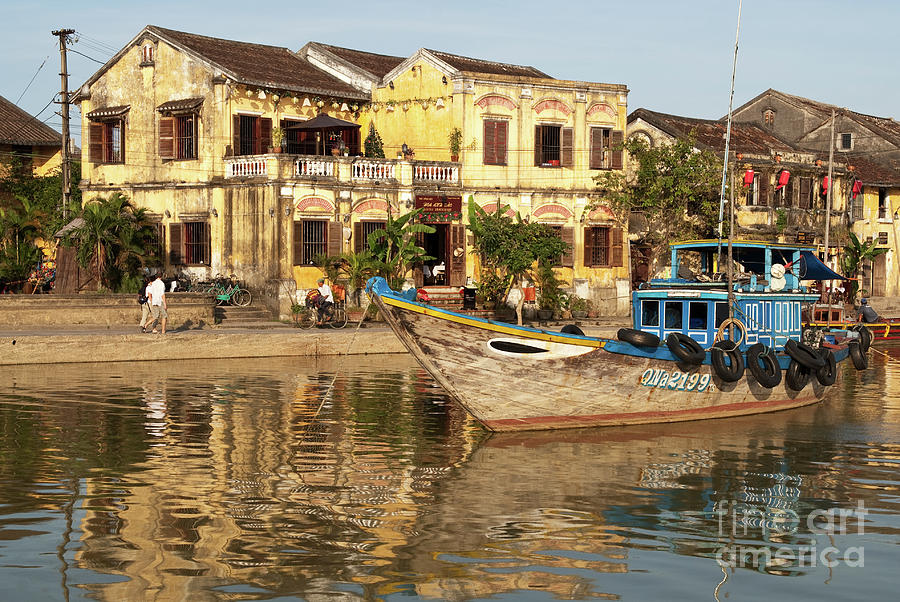 Hoi An Fishing Boat 03 Photograph by Rick Piper Photography