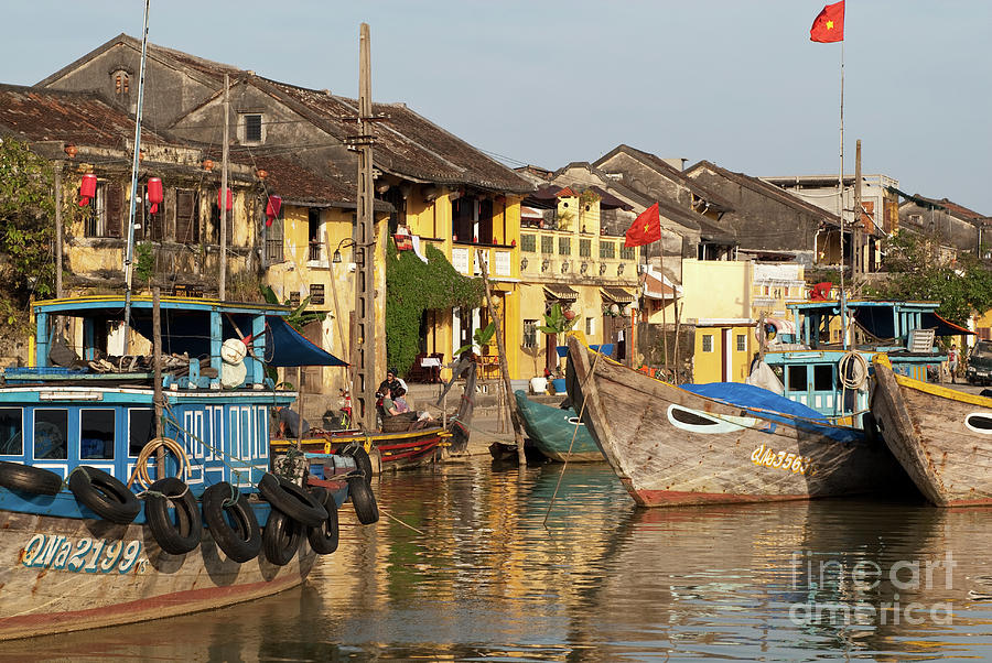Hoi An Fishing Boats 05 Photograph by Rick Piper Photography
