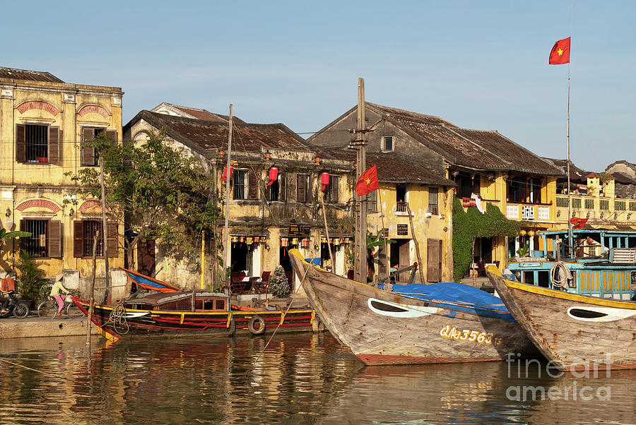 Hoi An Fishing Boats 06 Photograph by Rick Piper Photography