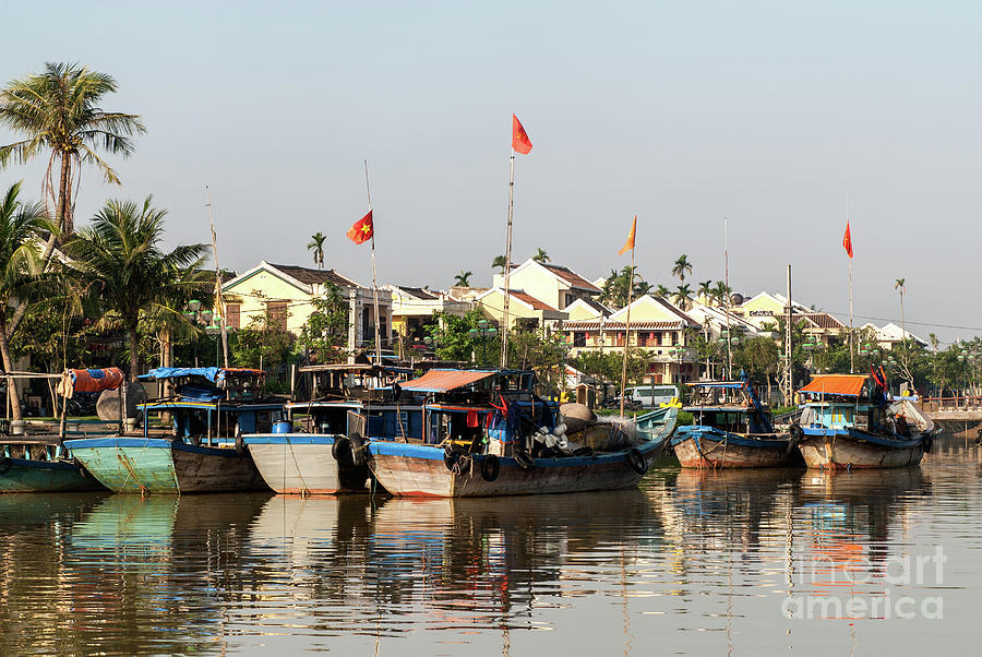 Hoi An Fishing Boats 08 Photograph by Rick Piper Photography