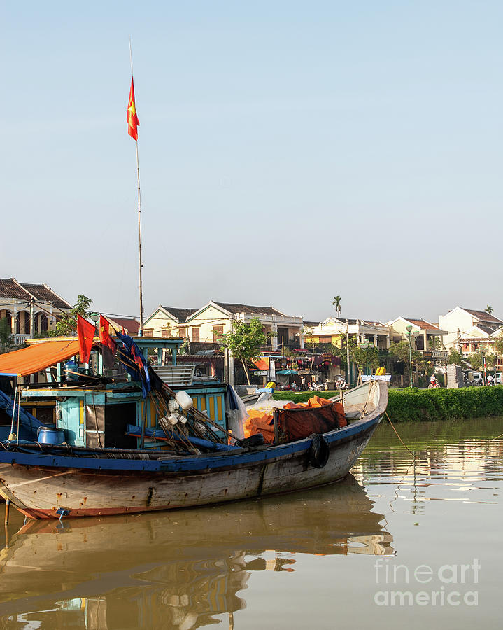 Hoi An Fishing Boats 10 Photograph by Rick Piper Photography