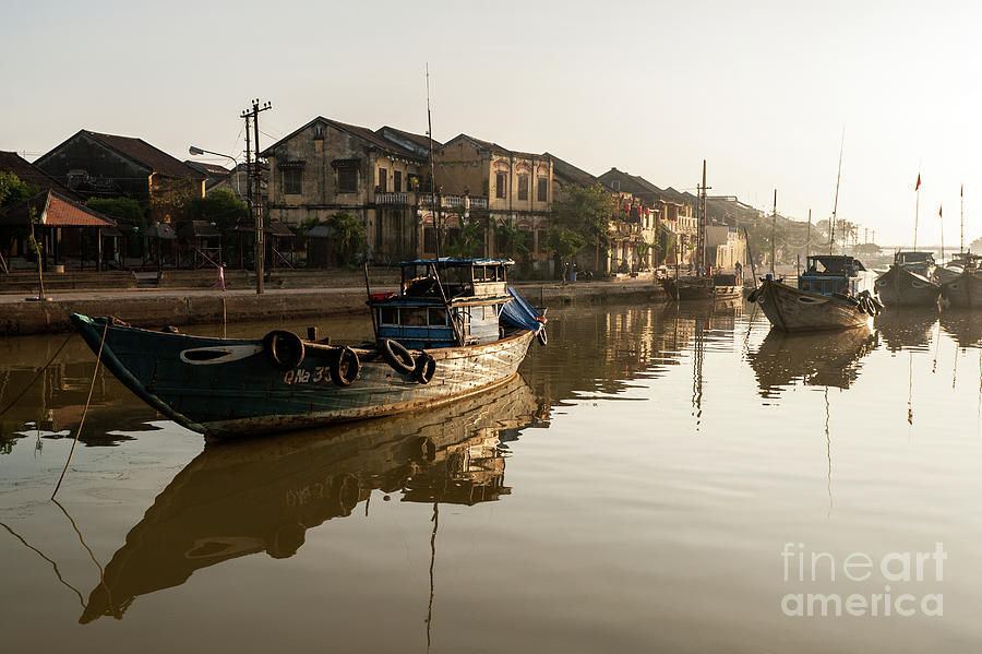 Hoi An Fishing Boats 12 Photograph by Rick Piper Photography