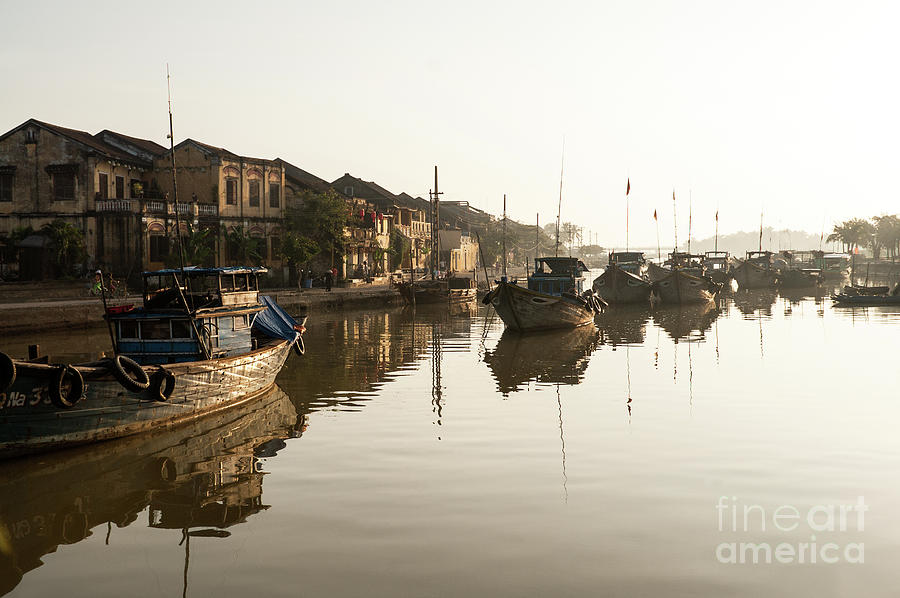 Hoi An Fishing Boats 13 Photograph by Rick Piper Photography