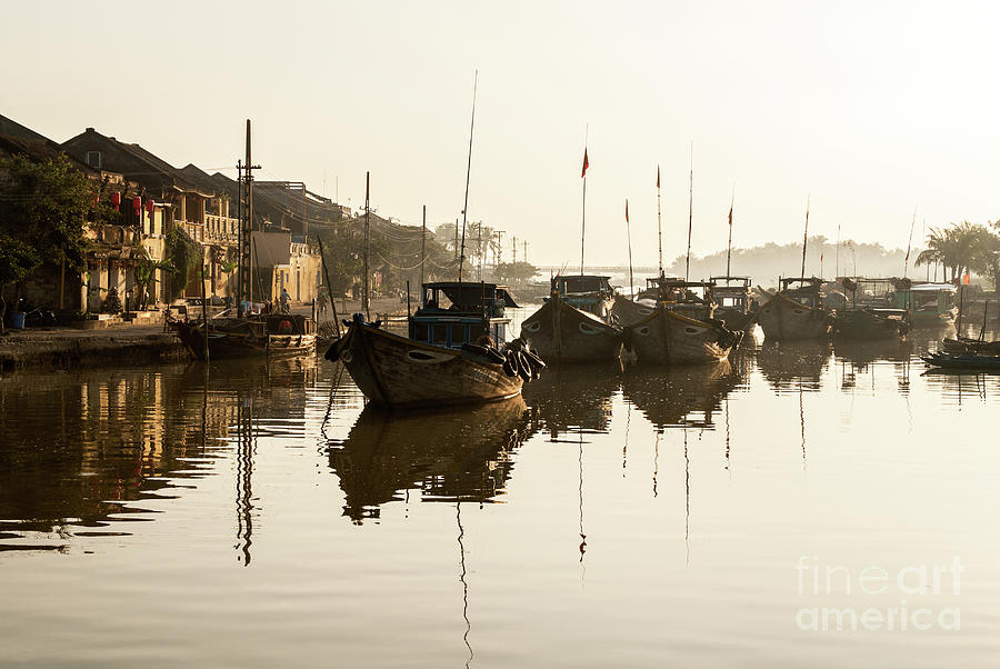 Hoi An Fishing Boats 14 Photograph by Rick Piper Photography