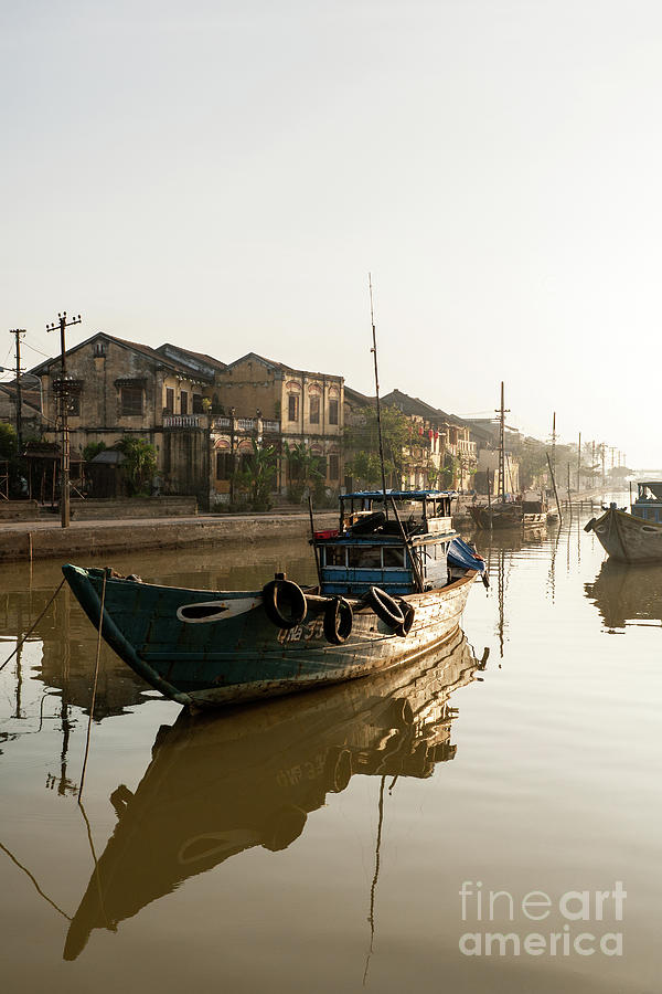 Hoi An Fishing Boats 15 Photograph by Rick Piper Photography