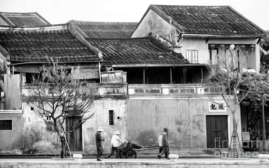 Hoi An French Colonial Building  Photograph by Chuck Kuhn