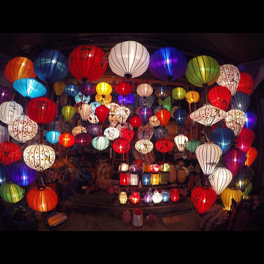 Lantern Still Life Photograph - Hoi An Vietnam by Takumi Ikoma