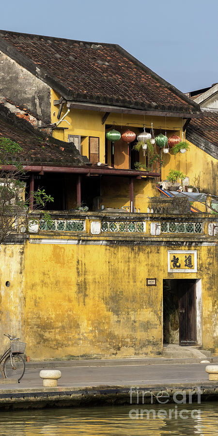 Hoi An Tan Ky Wall 03 Photograph by Rick Piper Photography