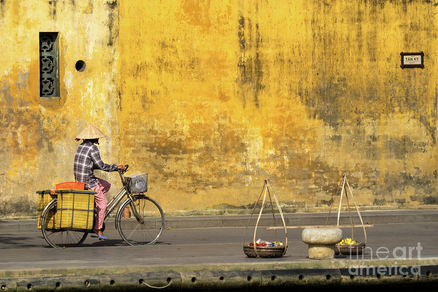 Hoi An Tan Ky Wall Hawker 11 Photograph by Rick Piper Photography