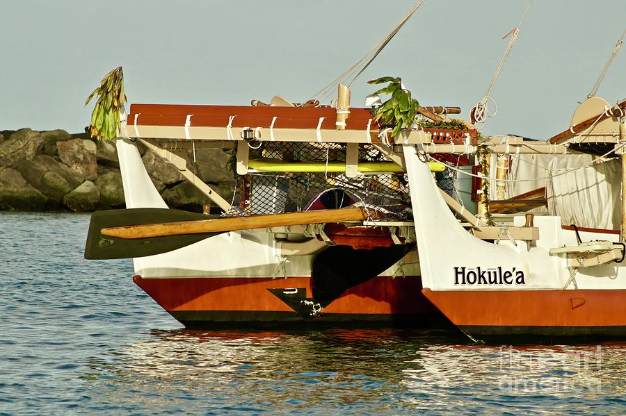Hokulea Double Hulled Canoe Photograph by Craig Wood