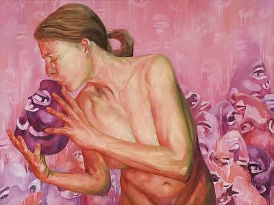 Hold Painting by Joyce Polance Hold Painting by Joyce Polance
