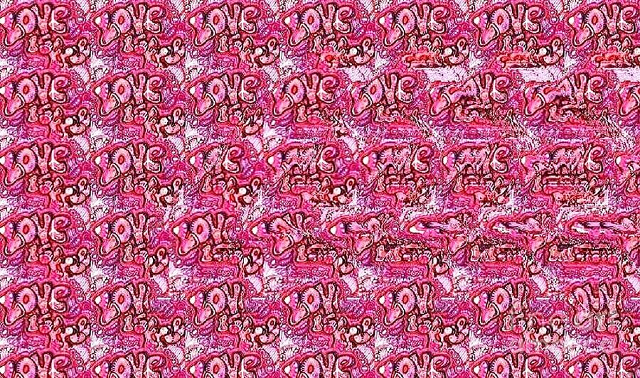 Hold My Heart Stereogram Digital Art by JMarP