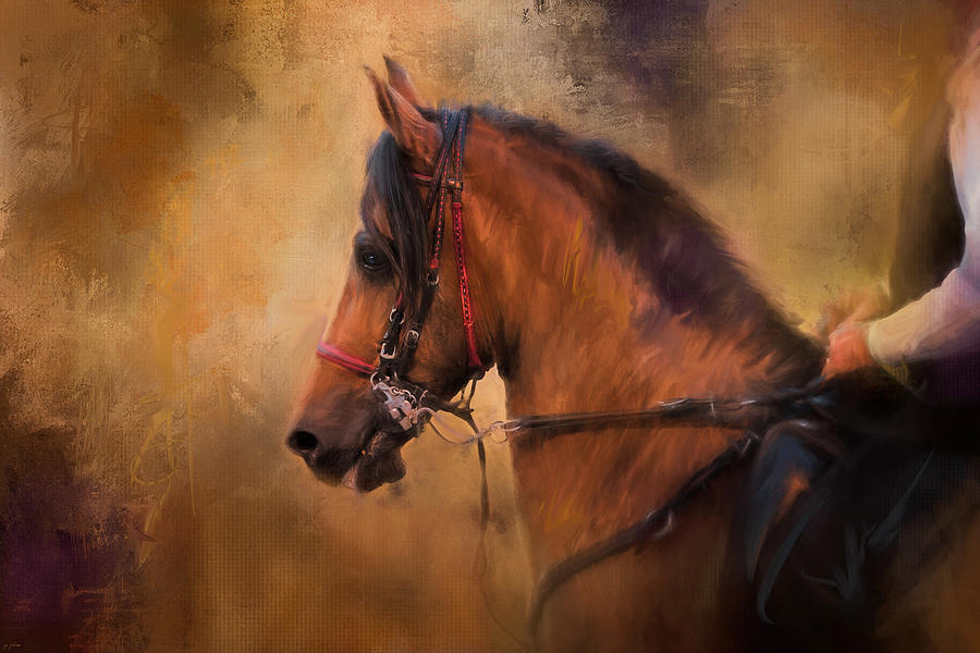 Hold Your Head High Horse Art Painting by Jai Johnson