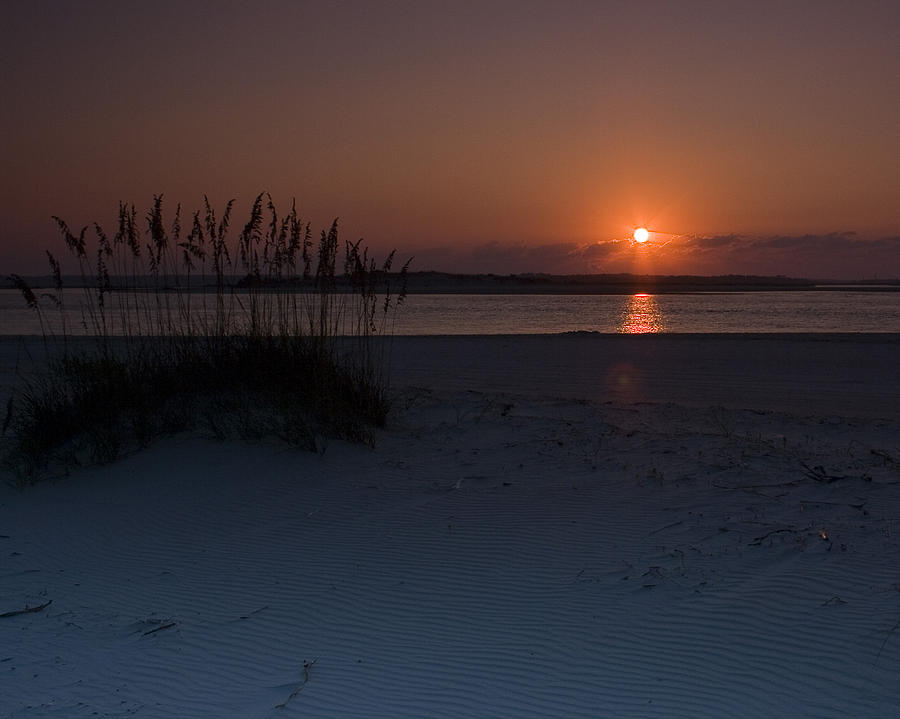 Holden Beach Sunrise 1 Photograph by Alan Raasch