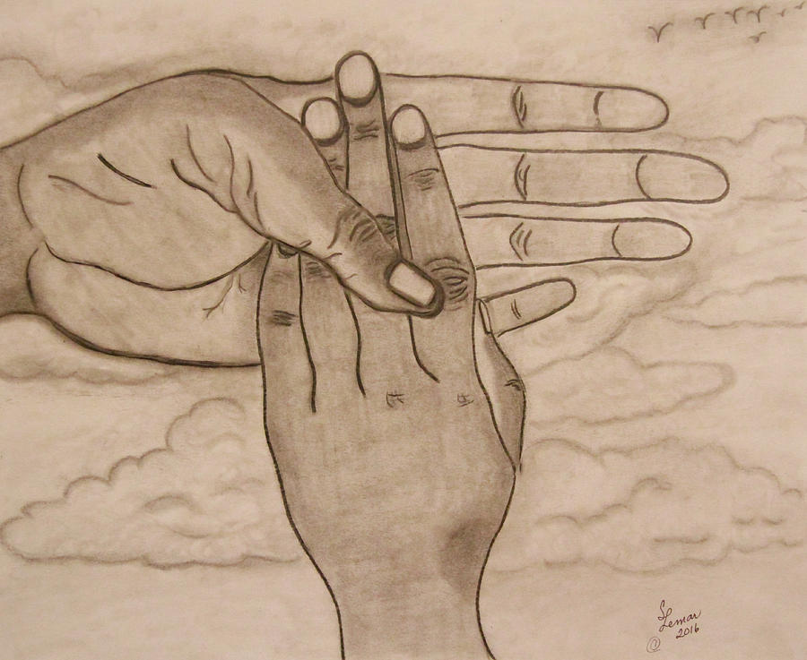 Holding On To Rye Drawing by Suzon Lemar