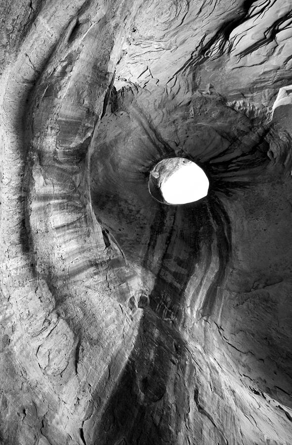 Desert Photograph - Hole in the Roof by Michael Dawson