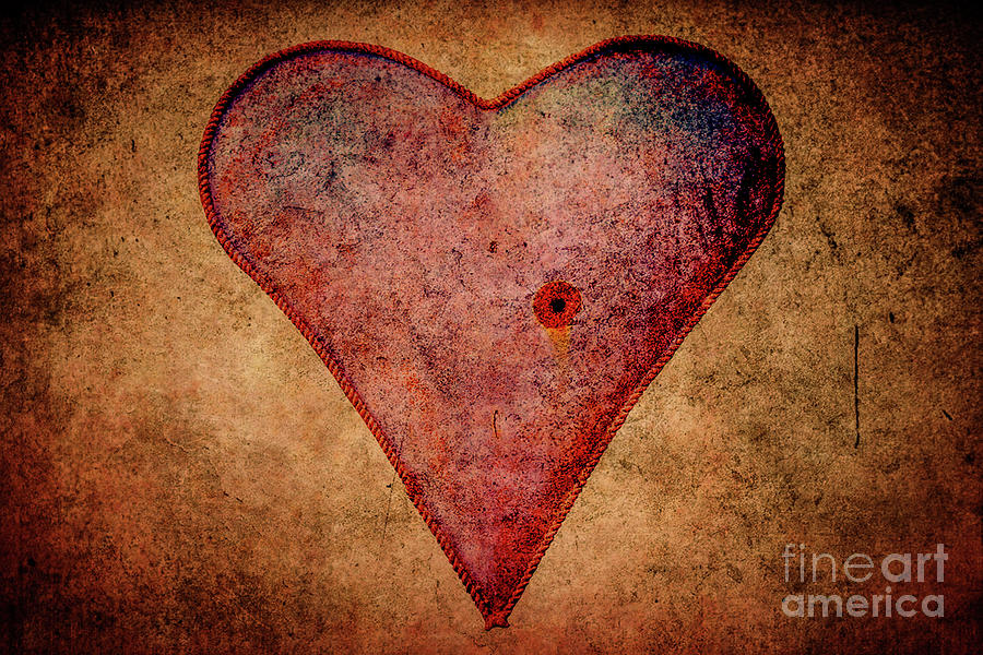 Hole in the Tin Mans Heart Digital Art by Randy Steele
