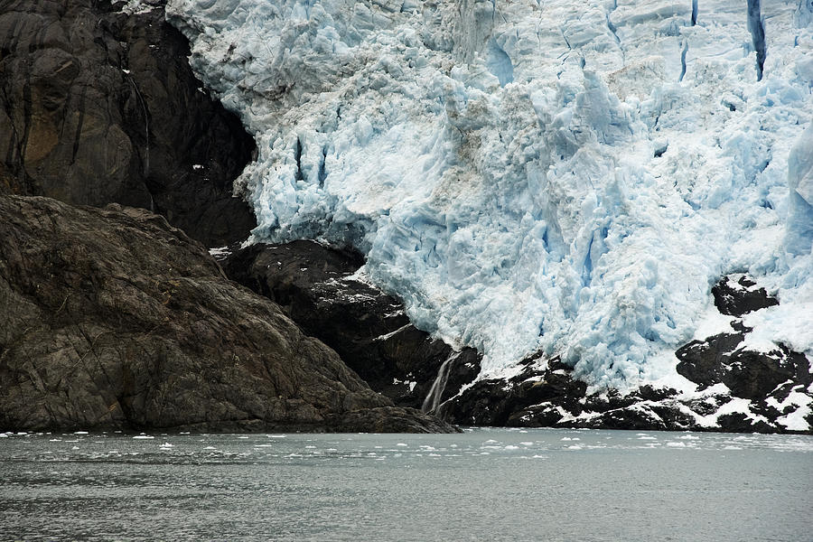 Holgate Glacier Photograph by Richard J Cassato