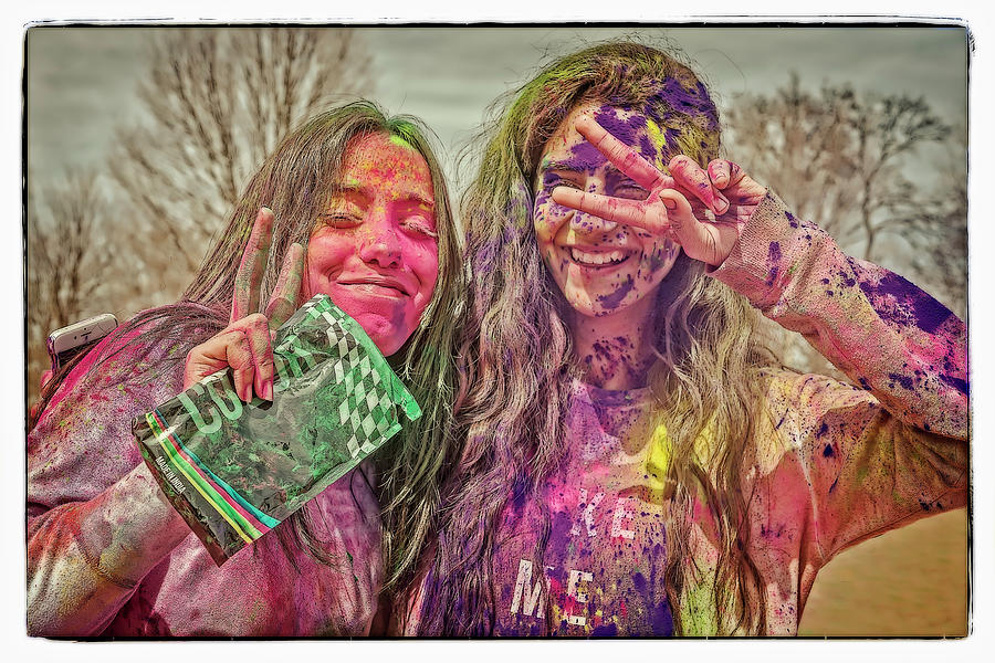 Holi #18 Photograph by Jerry Golab