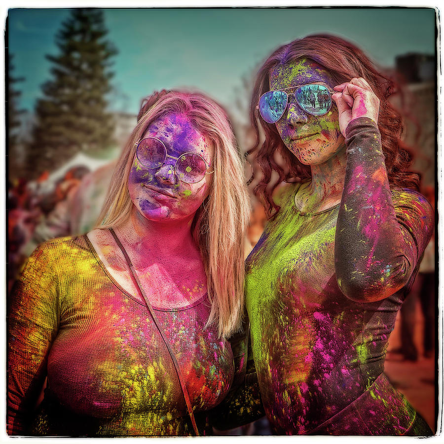 Holi #2 Photograph by Jerry Golab