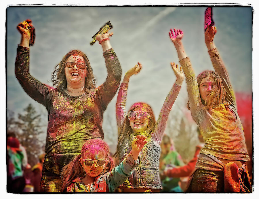 Holi #30 Photograph by Jerry Golab
