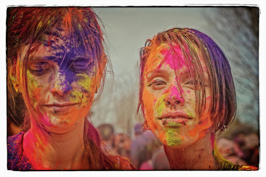 Holi #33 Photograph by Jerry Golab