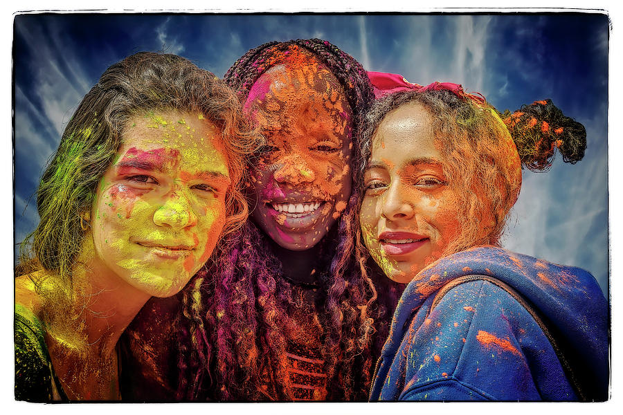 Holi #5 Photograph by Jerry Golab
