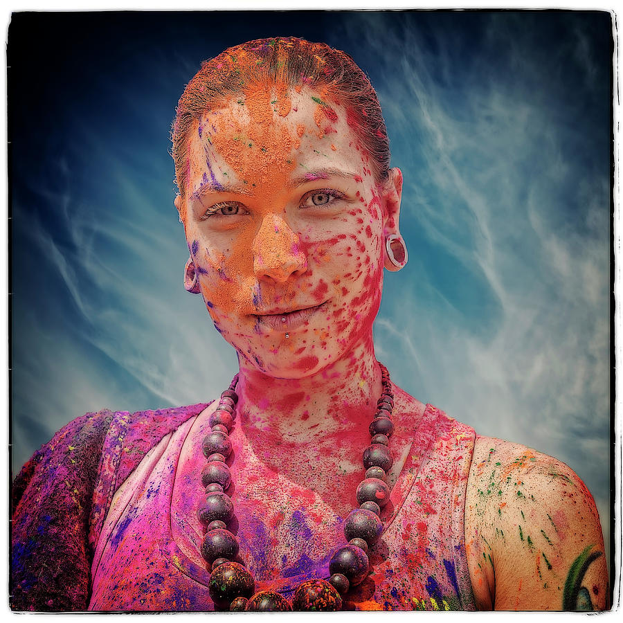 Holi #6 Photograph by Jerry Golab