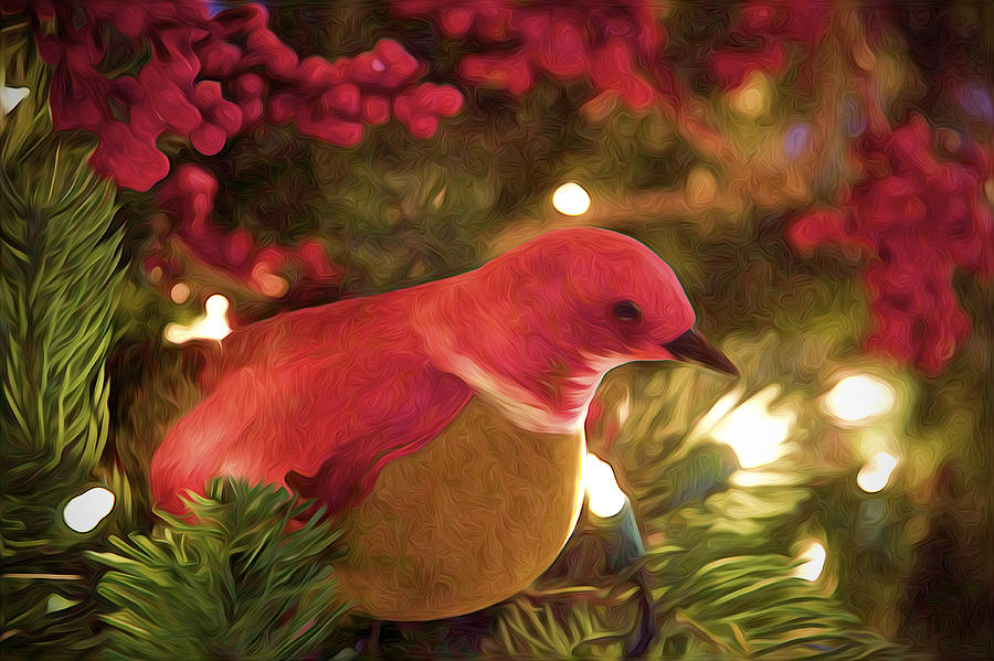 Holiday Chirp Photograph by Julius Reque